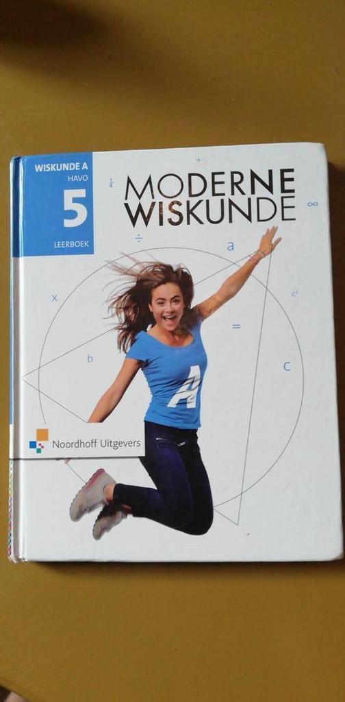 havo 5 wiskunde A / Moderne Wiskunde / leerboek H. Bakker, Boeken, Schoolboeken, Zo goed als nieuw, Verzenden