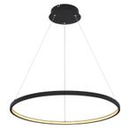 2dekans | Globo Ralph LED Hanglamp – Ø60 cm – Zwart –, Huis en Inrichting, Ophalen of Verzenden, Nieuw