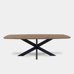 Tafel Deens Ovaal Eikenhout  Matrix XL 200x100, Huis en Inrichting, Tafels | Eettafels, Nieuw