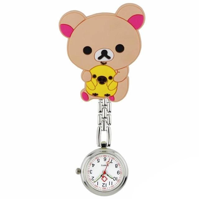 Fako - Verpleegstershorloge - 3D Ketting - Beertje, Handtassen en Accessoires, Horloges | Dames, Verzenden