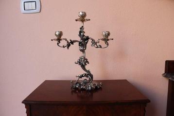Candélabre - Argent - Candelabre Argent 800
