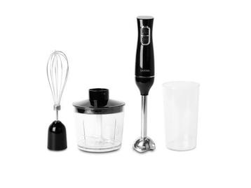 Veiling - Blokker BL-11307 staafmixerset zwart 400W, Nieuw