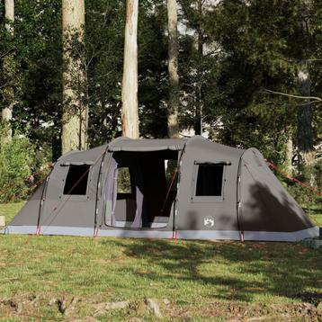 vidaXL Tente familiale tunnel 6 personnes marron beschikbaar voor biedingen