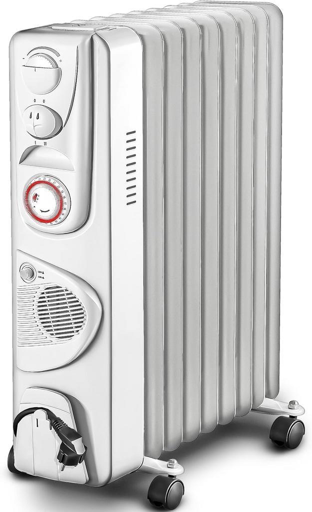 TRESKO Olieradiator, 2500 W, met thermostaat, 9 verwarmingsr, Huis en Inrichting, Woonaccessoires | Overige, Verzenden