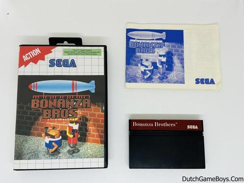 Sega Master System - Bonanza Bros, Consoles de jeu & Jeux vidéo, Jeux | Sega, Envoi