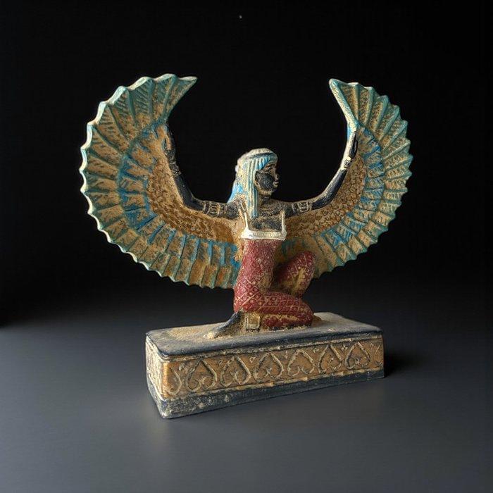 Replica van het oude Egyptisch Standbeeld van de gevleugelde, Antiek en Kunst, Antiek | Overige Antiek