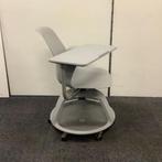 Steelcase Node ergonomische schoolstoel met schrijfbord,, Huis en Inrichting, Grijs, Gebruikt, Eén