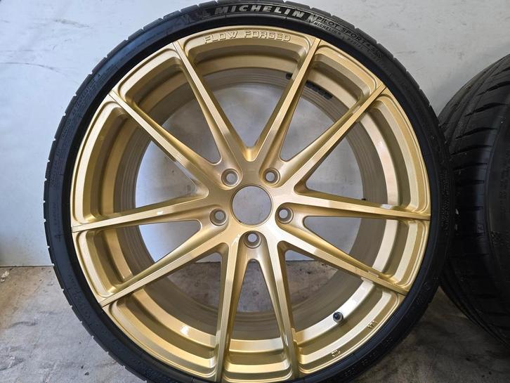 NIEUW Flow Forged 19 inch 5x112 1 serie Golf Caddy zomerband, Auto-onderdelen, Banden en Velgen, 19 inch, Zomerbanden, 225 mm