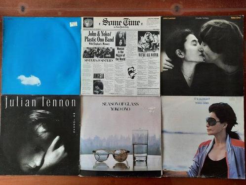 John Lennon & Related - 6 x LP John Lennon & pastitic Ono, Cd's en Dvd's, Vinyl Singles