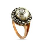 Ring - 14 karaat Exclusieve Imperiale Russische 14k roségoud, Nieuw