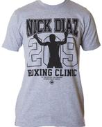 Dethrone Diaz Boxing T-shirts Katoen Grijs, Vêtements | Hommes, Vechtsport, Verzenden