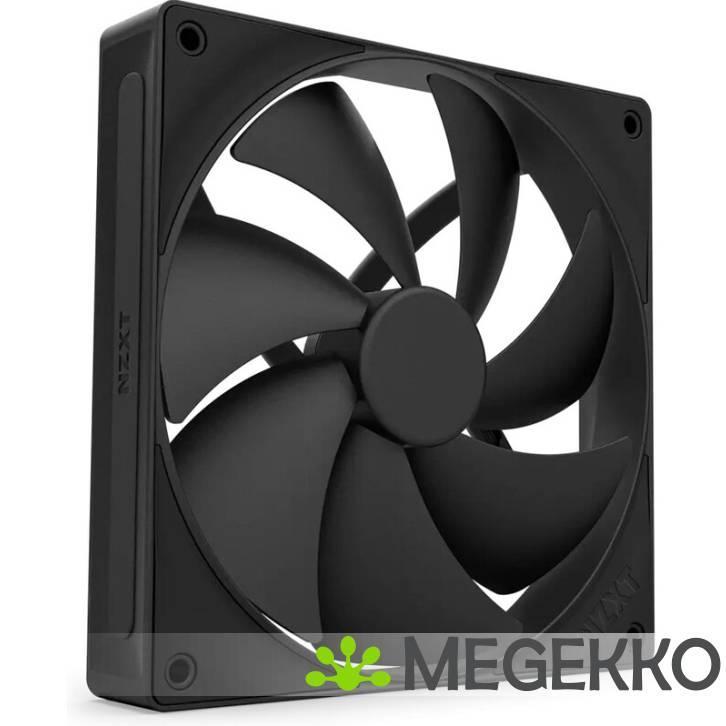 NZXT F140P - 140MM - Black - Static Pressure, Computers en Software, Computerkoelers, Nieuw, Verzenden