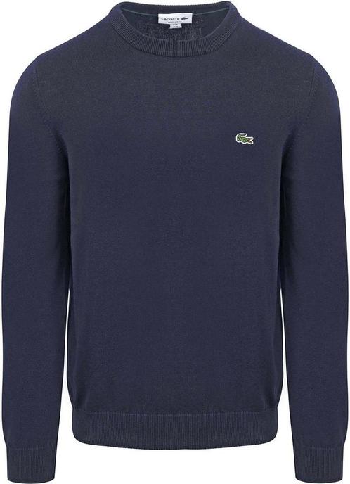 Lacoste Pullover Navy maat Maat 52/54 (L) Heren, Kleding | Heren, Truien en Vesten, Blauw, Nieuw, Maat 52/54 (L), Verzenden