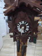 Koekoeksklok - Antiek Hout, Messing - 1920-1930, Antiek en Kunst