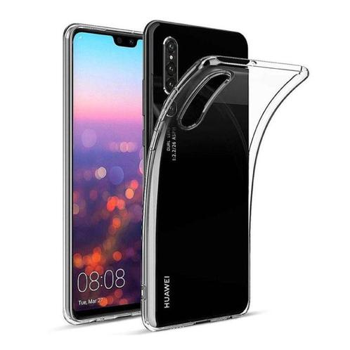 Huawei P30 Lite Transparant Clear Case Cover Silicone TPU, Telecommunicatie, Mobiele telefoons | Hoesjes en Screenprotectors | Overige merken