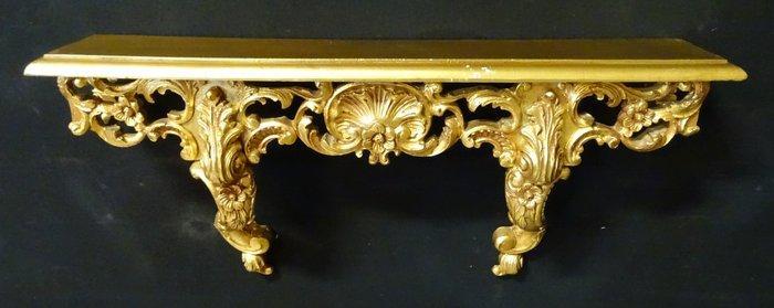 Wandtafel - Gouden Bos - Console in rocaille-stijl, Antiek en Kunst, Curiosa en Brocante