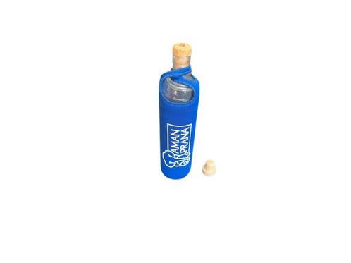 Veiling - Amanprana Eco Respekt Fles Blauw, Sport en Fitness, Drinkbussen