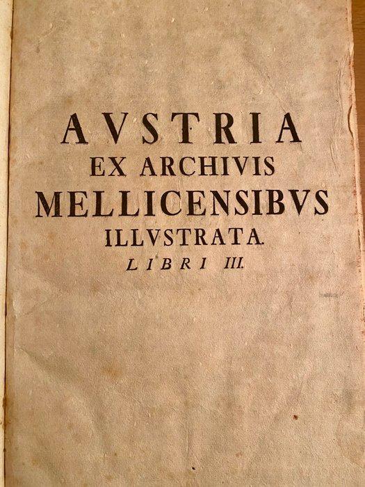 Philibertus Hueber - Austria ex archivis Mellicensibus, Antiquités & Art, Antiquités | Livres & Manuscrits