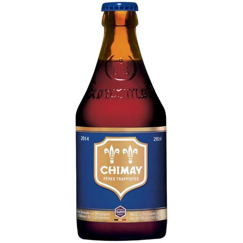 Chimay Blauw 9° - 33cl, Collections, Vins, Envoi