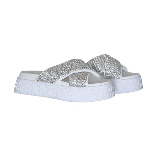Liu Jo • witte sandalen met strass • 40, Kleding | Dames, Schoenen, Verzenden