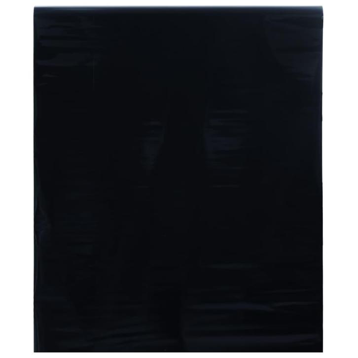 vidaXL Raamfolie statisch matzwart 90 x 1000 cm PVC, Maison & Meubles, Accessoires pour la Maison | Autre, Envoi