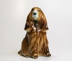 Zsolnay - Beeldje - Spaniel dog - Porselein, Antiek en Kunst