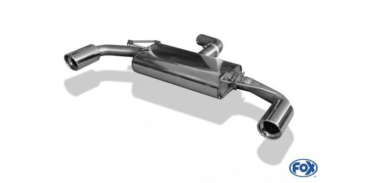 FOX VW Golf 6 GTI + Cabrio einddemper uitgang rechts/links -, Auto-onderdelen, Uitlaatsystemen, Nieuw, Verzenden