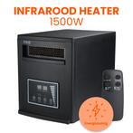 Kibani Infrarood Heater 1500 Watt - Kachel Met 3, Maison & Meubles
