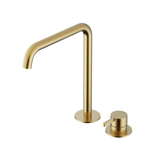 Wastafel Mengkraan Hotbath ace 2-gats Met draaibare uitloop, Doe-het-zelf en Bouw, Sanitair, Kraan, Nieuw, Ophalen of Verzenden