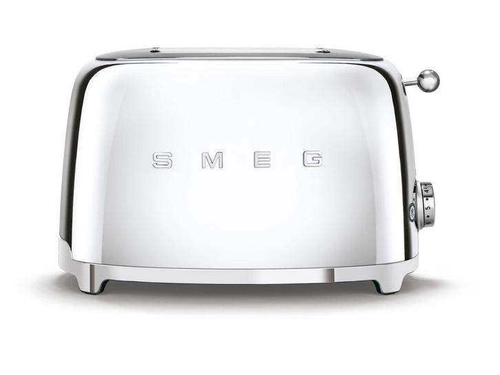 SMEG TSF01SSEU - Broodrooster - 6 bruining-niveaus 4 standen, Electroménager, Grille-pain, Envoi