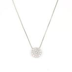 Zonder Minimumprijs - Ketting met hanger - 18 karaat Witgoud, Handtassen en Accessoires, Antieke sieraden