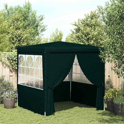 vidaXL Partytent met zijwanden professioneel 90 g/m² 2,5x2,5, Tuin en Terras, Partytenten, Nieuw, Verzenden