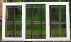 pvc raam , chassis , venster , kozijn 231 x 133  wit, Nieuw, Kunststof, Raamkozijn, Ophalen of Verzenden
