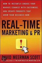 Real-Time Marketing And Pr 9780470645956 David Meerman Scott, Verzenden, David Meerman Scott