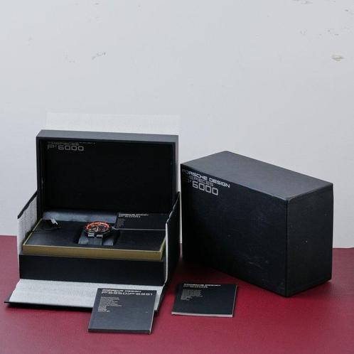 Porsche Design - Flat Six P6350 FULL SET - 6350.43 - Homme, Handtassen en Accessoires, Horloges | Heren