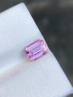 1 pcs Roze Saffier - 1.11 ct - nternational Colored Gemstone, Nieuw