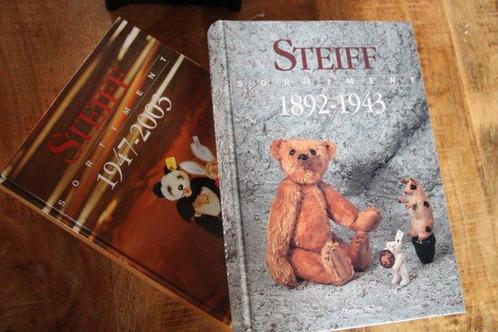GAF/Steiff: Sortiment boeken Steiff 1892-1943 & 1947-2003, 2, Antiek en Kunst, Antiek | Speelgoed