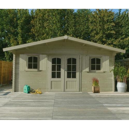 Tuinhuis in hout - traditioneel rognaix geimpregneerd 5680 x, Tuin en Terras, Tuinhuizen, Nieuw