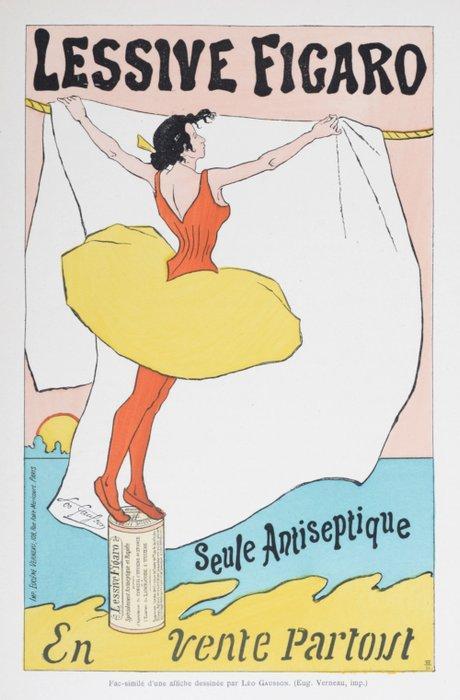 Léo Gausson (1860 - 1944) - Lessive Figaro, Antiek en Kunst, Kunst | Designobjecten