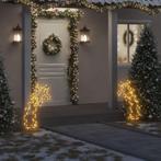 vidaXL Décoration lumineuse météore de Noël avec piquets, Verzenden