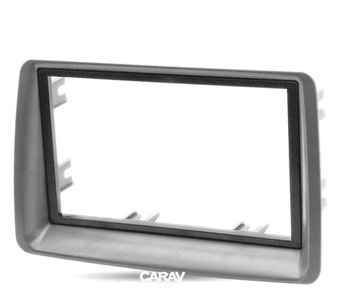 Facade Autoradio 2 Din Gris Pour Fiat Panda, Auto diversen, Autoradio's, Verzenden