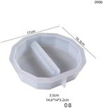 Siliconenmal vierkant multyhook 08 reageerbuis epoxy resin, Hobby en Vrije tijd, Nieuw