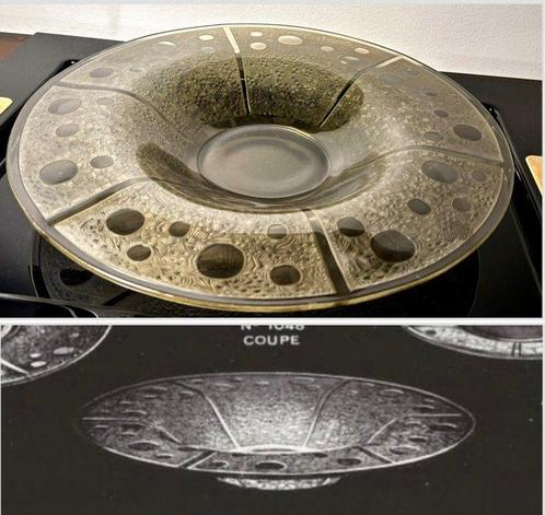 Verlys - Karaf - Model «Les Disques» - Kristal, Antiek en Kunst, Antiek | Glaswerk en Kristal