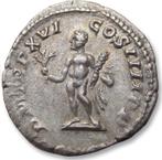 Romeinse Rijk. Caracalla (198-217 n.Chr.). Zilver Denarius,