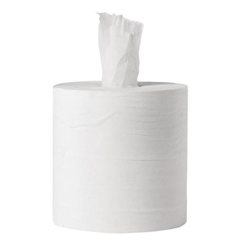 Centrefeed handdoekrollen wit | 6 stuks | 1 laags  |Jantex, Zakelijke goederen, Horeca | Keukenapparatuur, Nieuw in verpakking