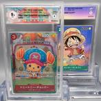 One Piece - 2 Graded card - Chopper & Luffy - Graad 9.5, Nieuw
