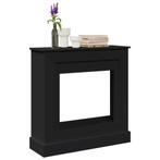 vidaXL Haardombouw 90x30x90 cm bewerkt hout zwart, Huis en Inrichting, Kachels, Verzenden, Nieuw