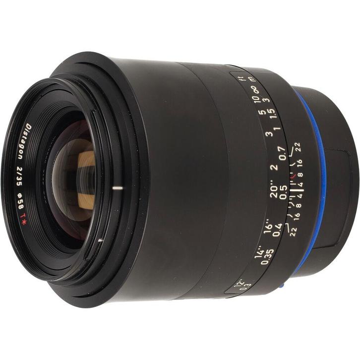 Zeiss Milvus 35mm F/2 ZE Canon EF | Occasion, Audio, Tv en Foto, Foto | Lenzen en Objectieven, Ophalen of Verzenden