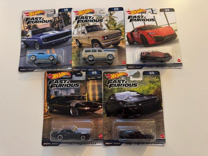 Hot Wheels 1:64 - Modelauto (45) - Assortiment Fast &, Hobby & Loisirs créatifs, Voitures miniatures | 1:5 à 1:12