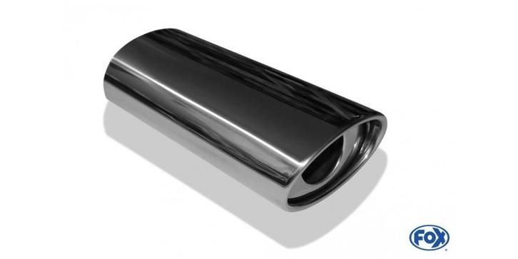 FOX Laspijp type 33 140x90 mm / lengte: 300 mm - ovaal / opg, Auto-onderdelen, Uitlaatsystemen, Nieuw, Verzenden